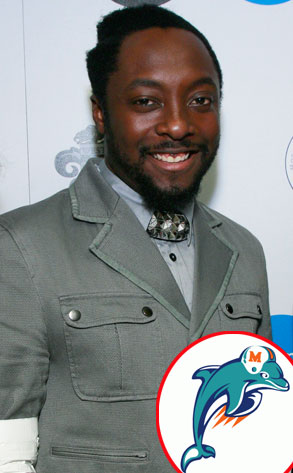 Will.I.Am, Miami Dophins Will.I.Am, Miami Dophins